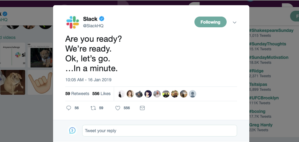 Slack new updates annoucement