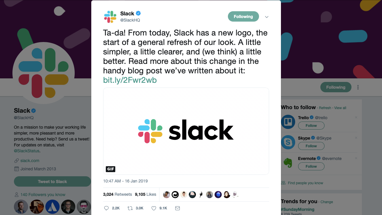 slack desktop app not updating after posting from phone