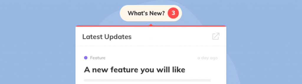 how to announce new features