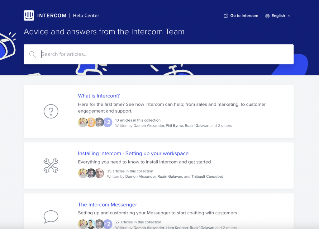 New Feature Announcements using Knowledge Center