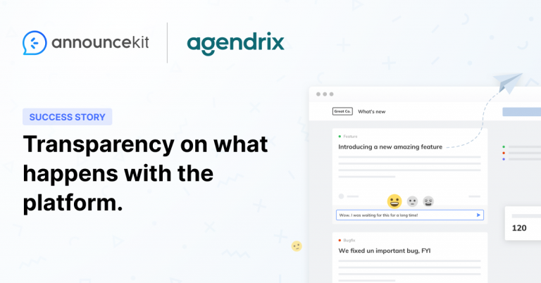 How Product Updates Has Become a Core Part of Agendrix with AnnounceKit