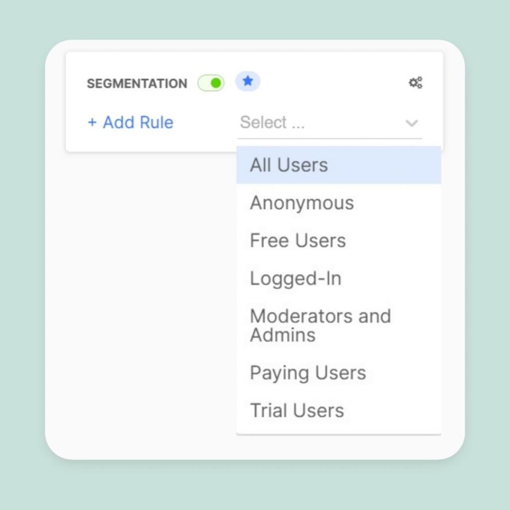 announcekit segmentation 2