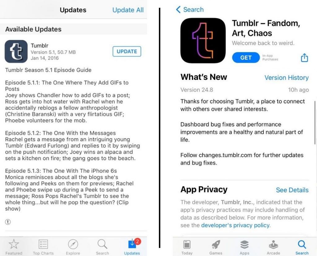 product release notes