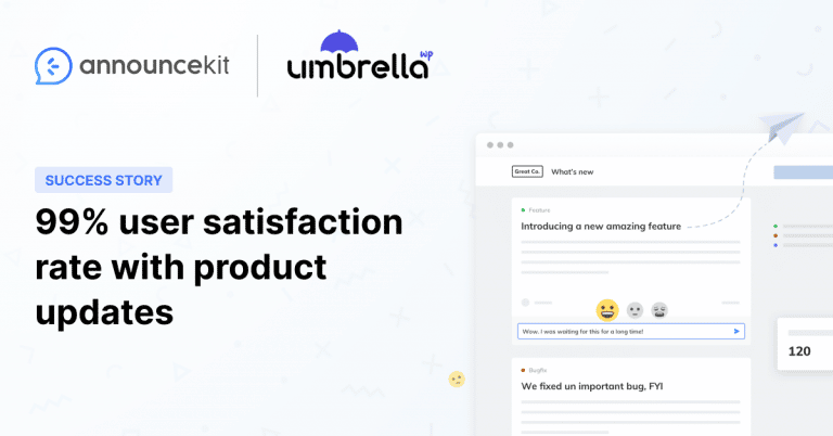 How WP Umbrella Better Communicates on Product Updates with AnnounceKit