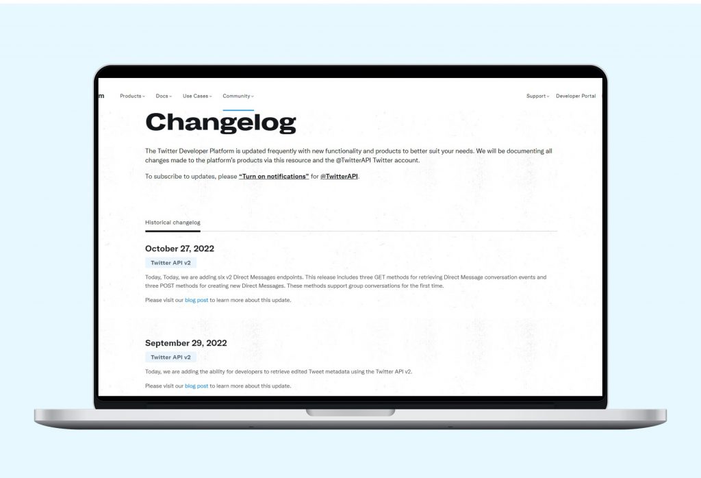 Changelog Tool to Improve Saas Development Process