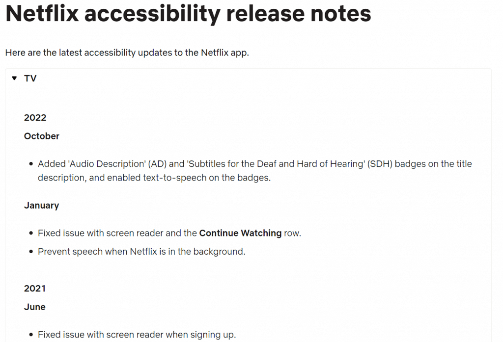 release note changelog difference