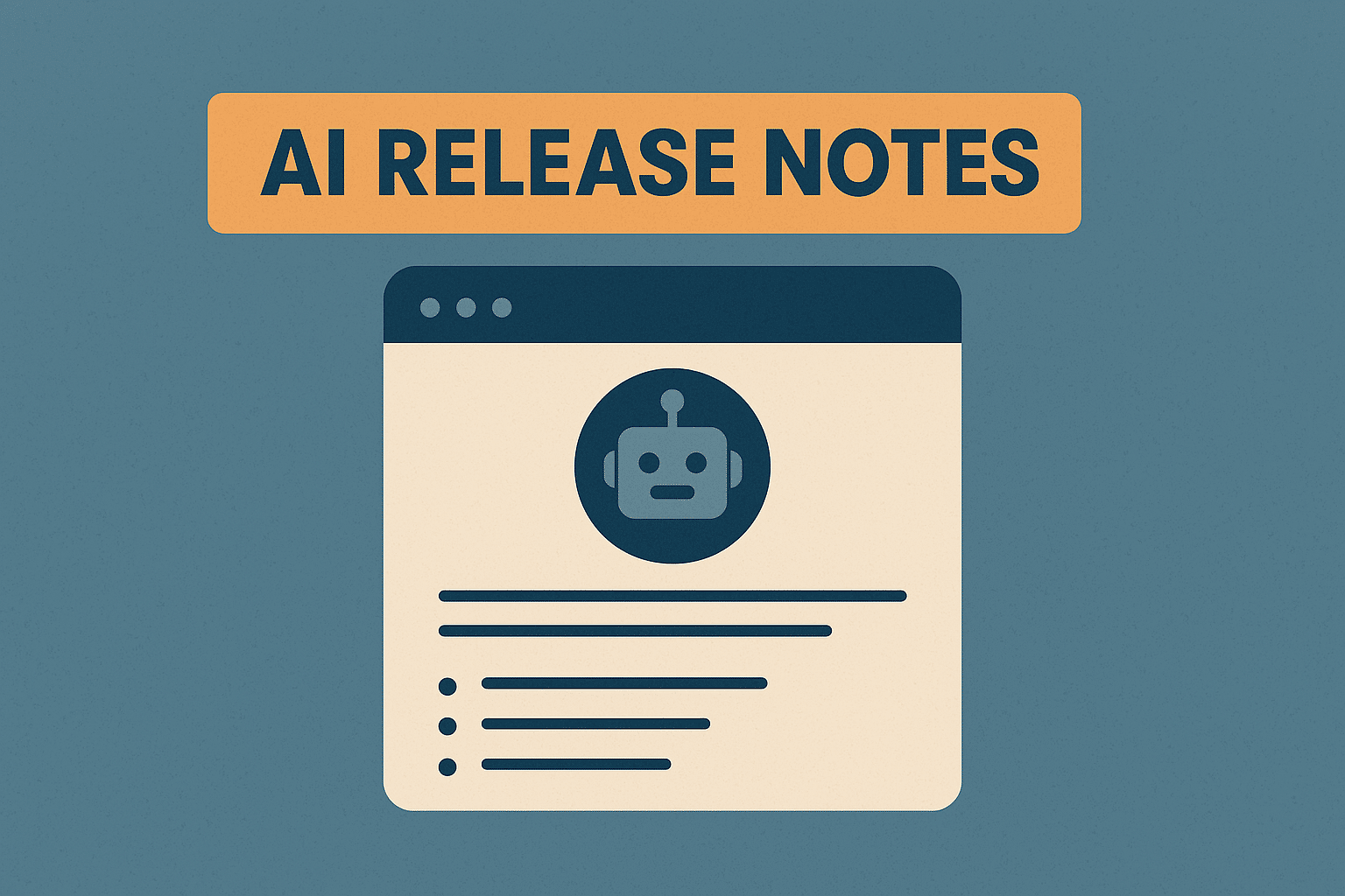 AI Release Noted